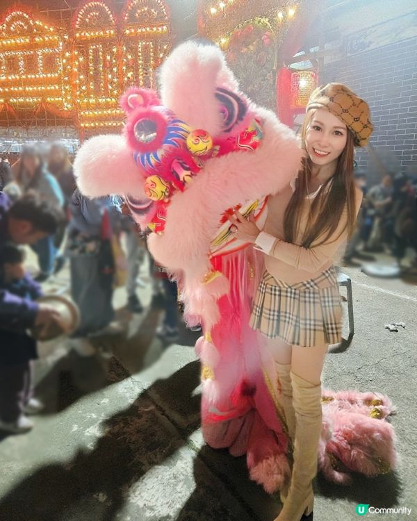 錦田打醮美食嘉年華！竹棚睇戲食嘢！😋🎉