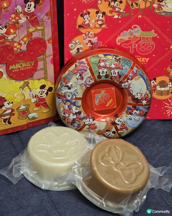 精緻米奇新春賀年年糕禮盒