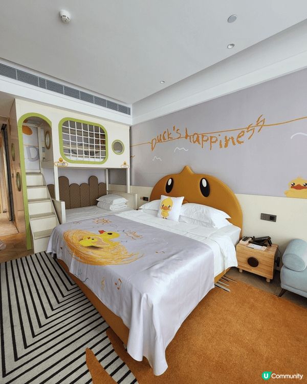 🏨 珠海 B duck 親子三床房⛺️😍