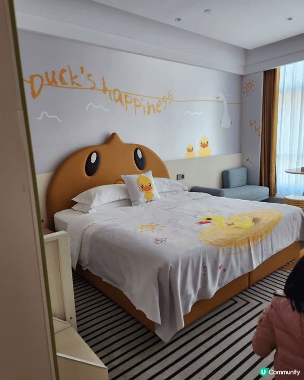 🏨 珠海 B duck 親子三床房⛺️😍