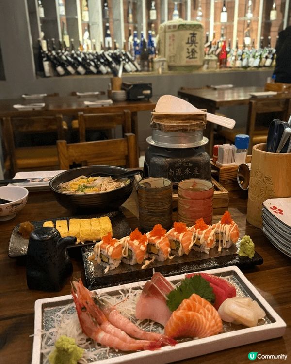 尖沙咀嘅南瀛水產，氣氛同裝修都好有日式風格，好靚，食物高質又...