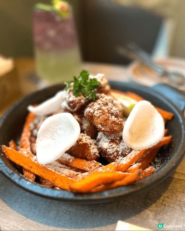 呢間韓國餐廳唔單止炸雞出色，連配搭都好有創意～芝士控一定要b...