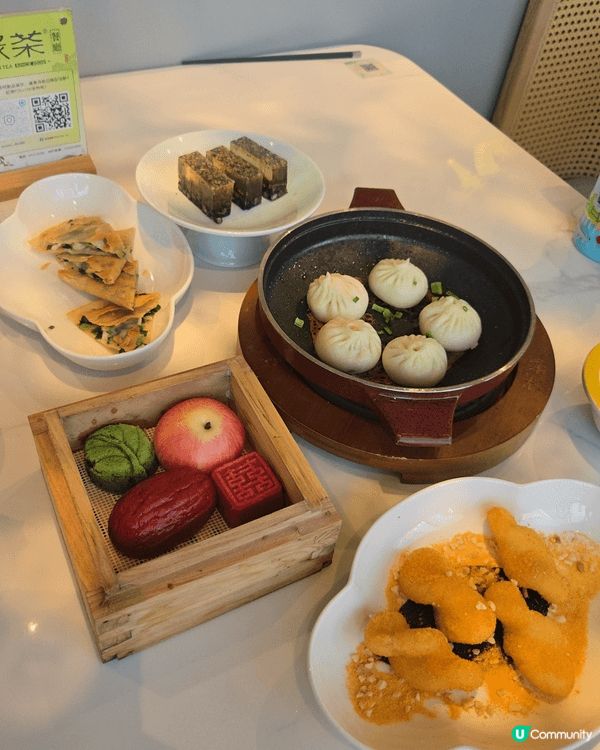 由即日起至1月31日，每日12時前入座點單，全部江南點心都有...