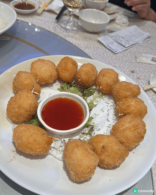 十分滿足的圍菜套餐