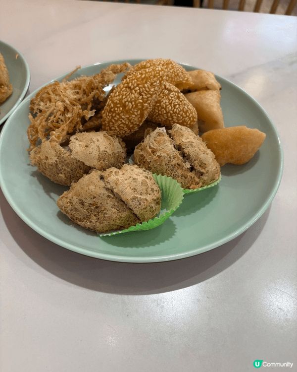 寶蓮素食，佢下午茶好抵食2:15開始食到4點星期一至五$70...