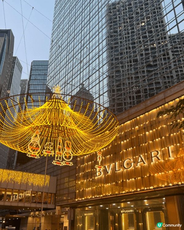 今年中環海濱公園，很有聖誕節日氣氛。會場內有一棵20米高的聖...