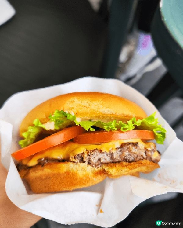 中環IFC嘅Shake Shack，景觀無敵！招牌漢堡真係正...