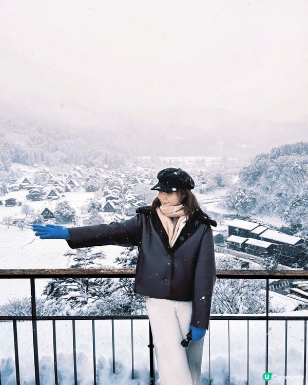 想像你推開一扇時光之門🚪✨，踏入白川鄉🏔️❄️，就好似墜入《...