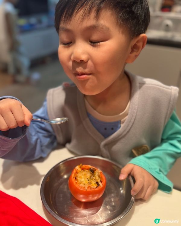 新年飯必備！🍅🍇🍚✨事事如意㊗️原個蕃茄提子蔬菜飯