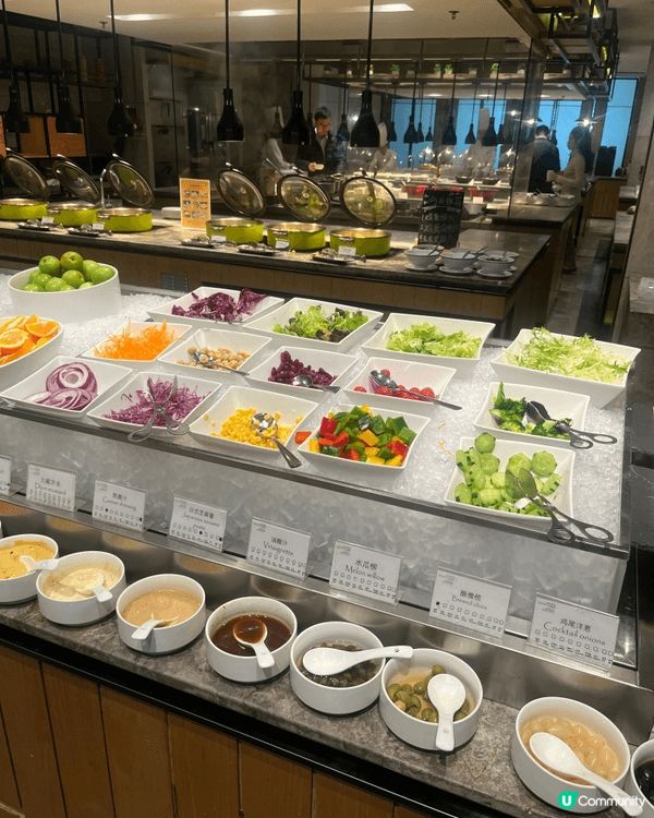 松崗萬豪Courtyard自助早餐,豐富充實,玩樂了一整天,...