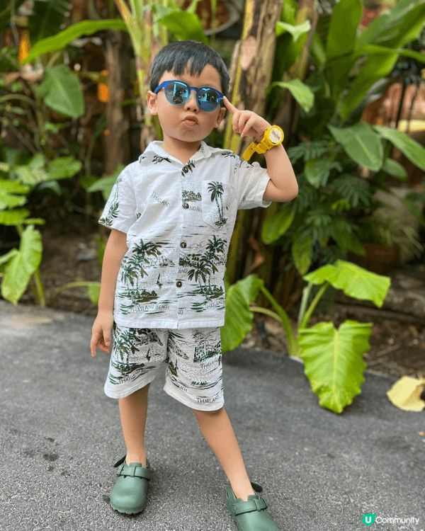 去了布吉放暑假，多小朋友設施，又多打卡位，小朋友玩得開心！