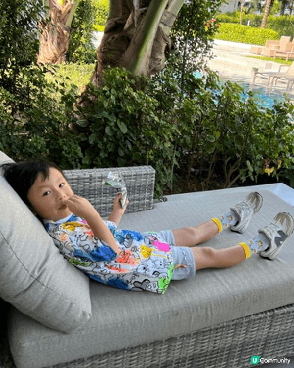 去了布吉放暑假，多小朋友設施，又多打卡位，小朋友玩得開心！