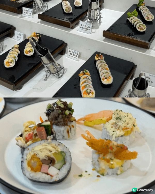 這裡的chef zone, 食韓國放題的，有150種韓國食物...