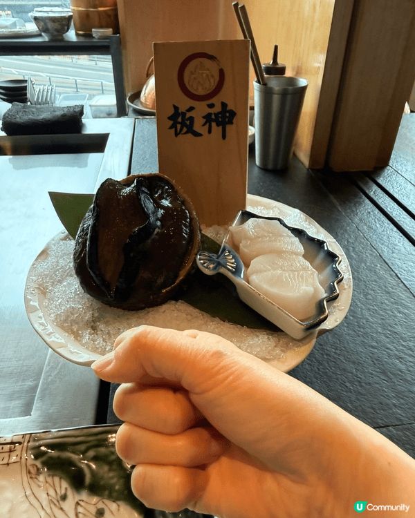 板神鐵板燒，東西好吃、位置寬敞舒適、景觀又好，日本籍廚師有禮...