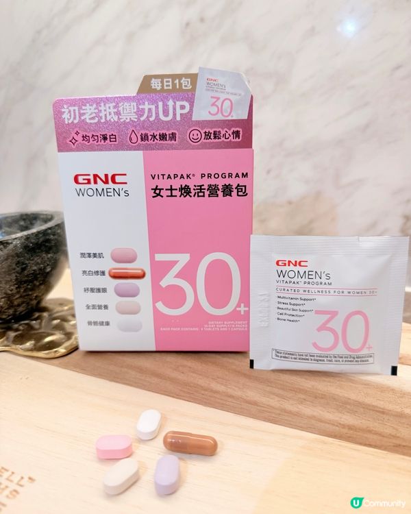 新年補身好選擇！💪✨ GNC全新營養包30+ 