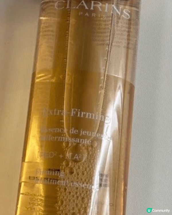 Clarins 雙重精華液 塗抹後感覺好滋潤，濕疹嘅我比較難...