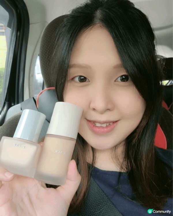 近日用咗RMK原美零瑕絲絹粉底液同皇牌水漾隔離霜，底妝完全唔...
