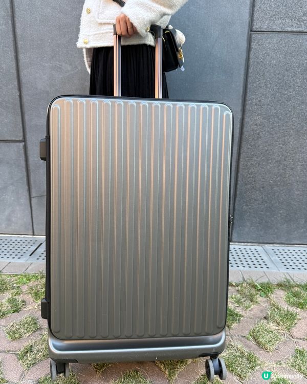 旅行必備！開蓋式行李箱超方便！✈️