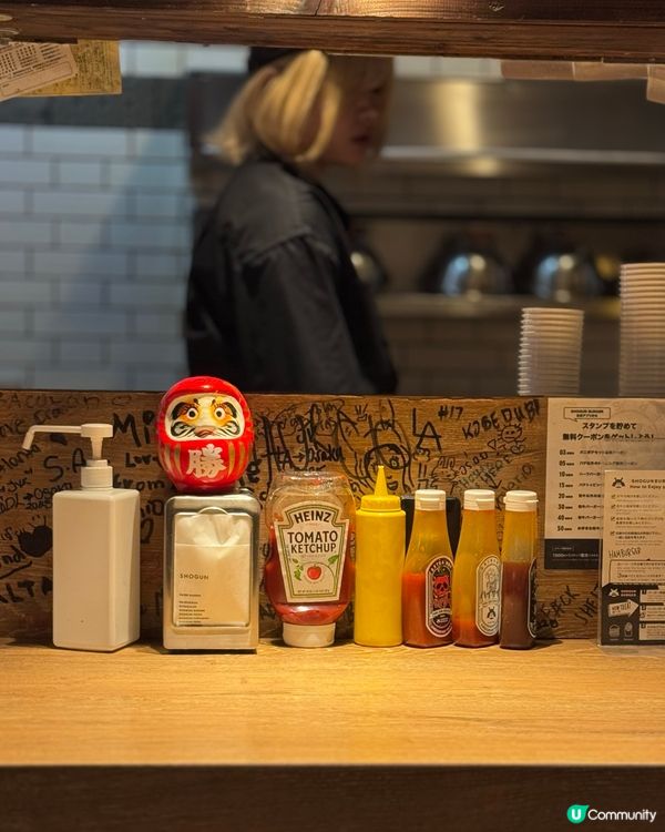 心齋橋高質和牛burger❤️