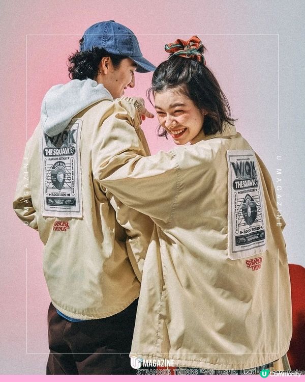 《怪奇物語》×niko and ... 第2彈聯乘｜刺繡襯衫、拼色衛衣、WSQK保溫杯等周邊