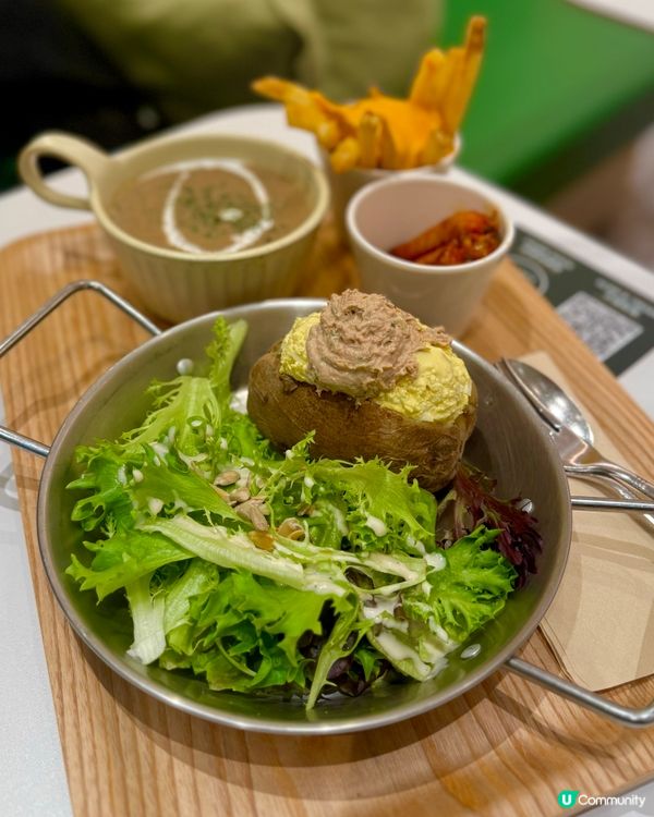 熱辣辣焗薯夠軟滑！😋