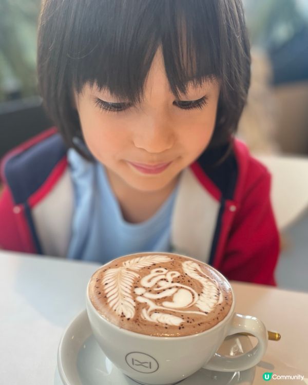 拉花咖啡=視覺味覺雙重享受!