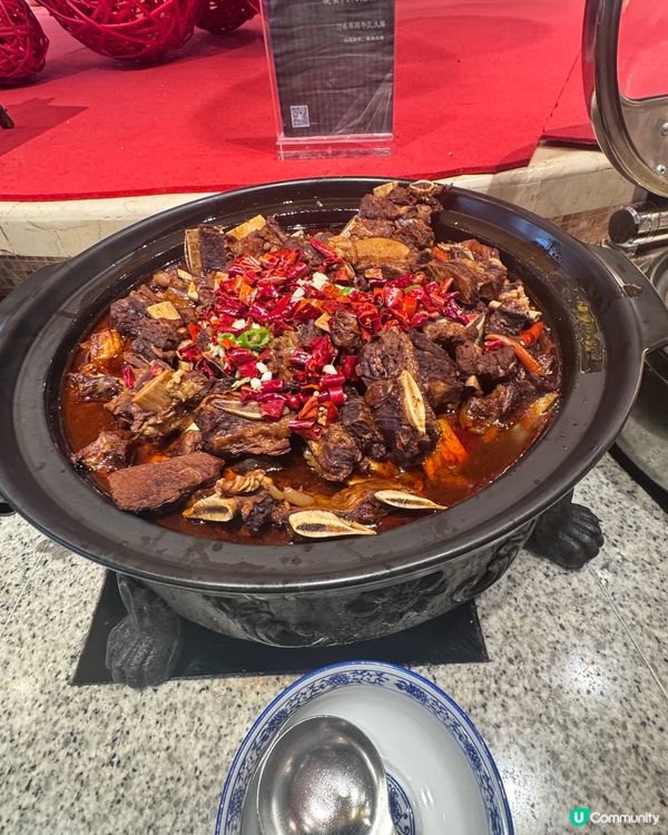 塘廈三正半山溫泉酒店必食Buffet🦀🍲😋