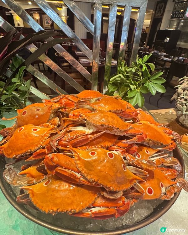 塘廈三正半山溫泉酒店必食Buffet🦀🍲😋