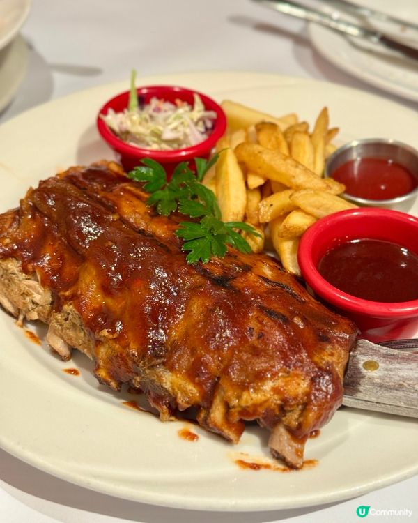 又一城傳統美國菜 經典大份好吃