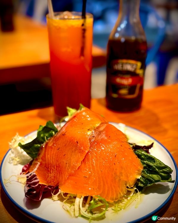 炸魚薯條店有得食烤雞🤤🤤