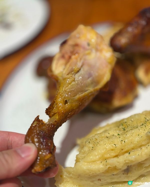 炸魚薯條店有得食烤雞🤤🤤