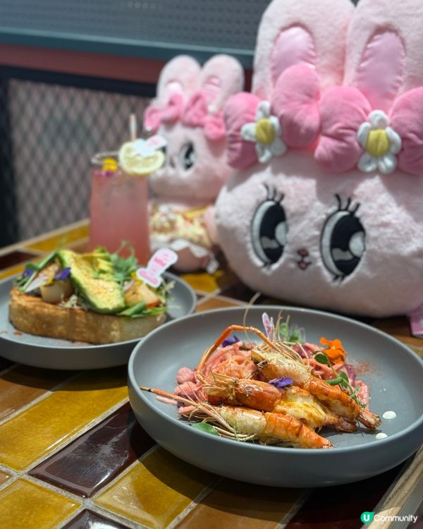 粉紅夢幻餐廳！打卡必去！💖✨