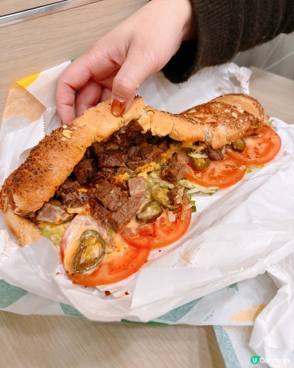 「芝己暖心系列」雙重芝士潛艇堡 💓 