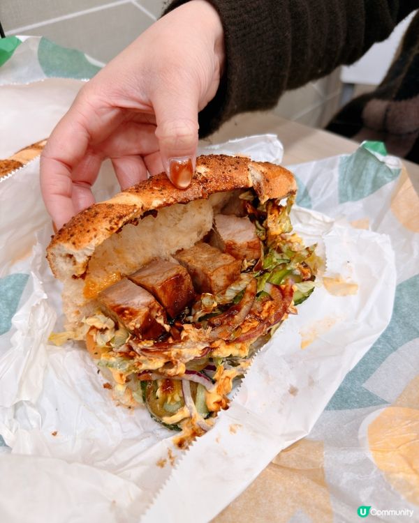 「芝己暖心系列」雙重芝士潛艇堡 💓 