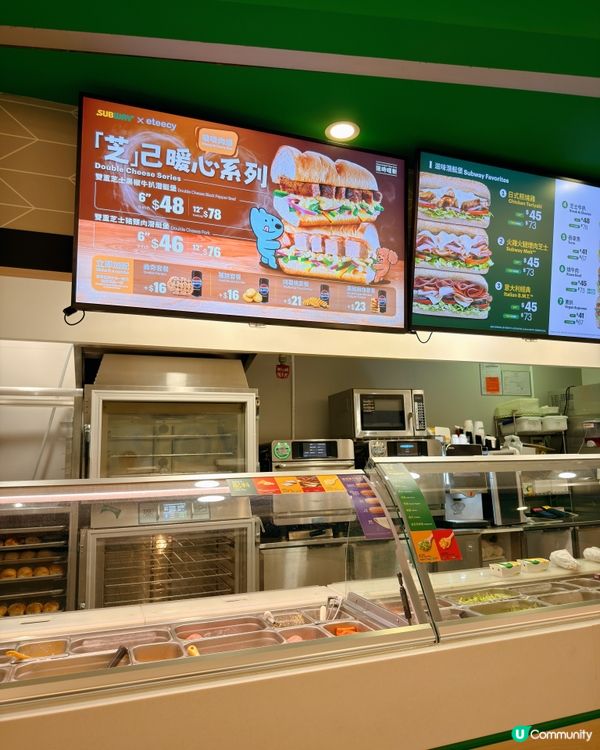 「芝己暖心系列」雙重芝士潛艇堡 💓 