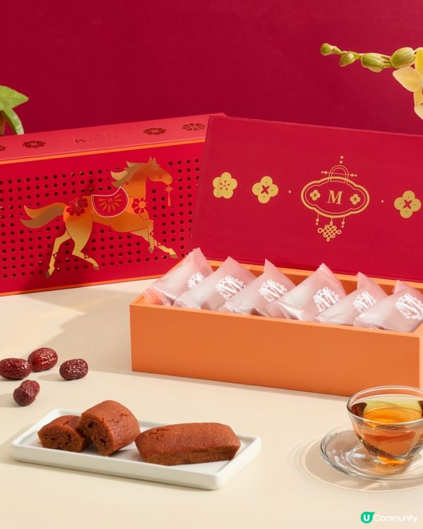 Lady M限量賀年禮盒登場！紅棗費南雪/瑞士手工脆卷