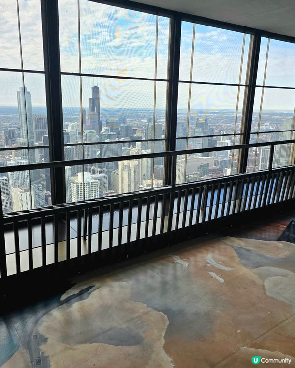 芝加哥高空睇景！🤩 360度無敵景！🌃