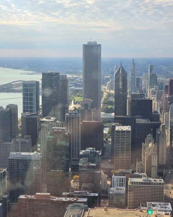 芝加哥高空睇景！🤩 360度無敵景！🌃