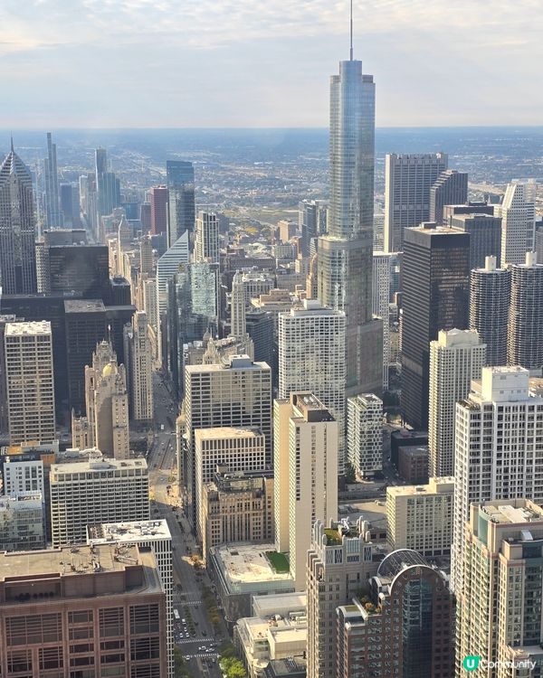 芝加哥高空睇景！🤩 360度無敵景！🌃