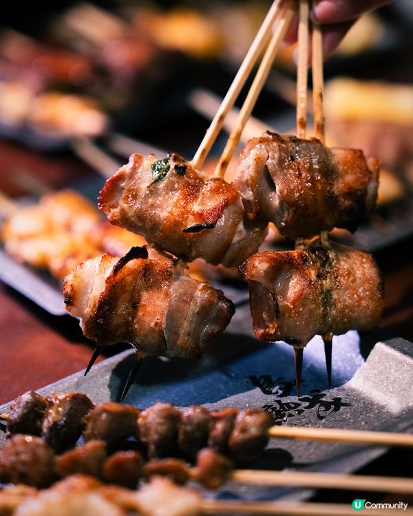 鳥熟成燒鳥🤤炭火香🔥必試！