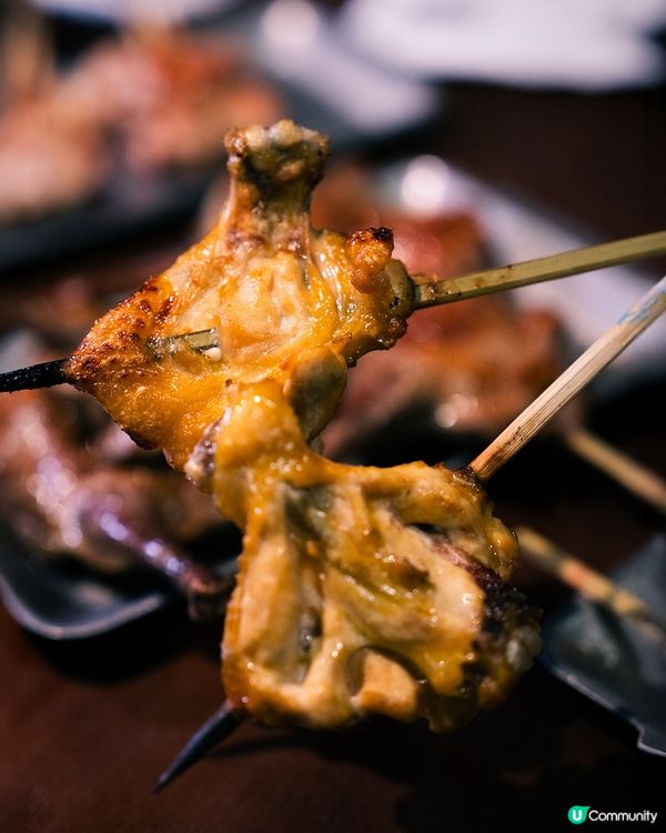 鳥熟成燒鳥🤤炭火香🔥必試！