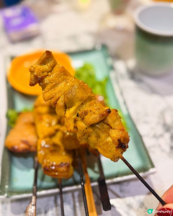 九龍城街坊人氣泰菜🌟必食沙嗲串燒！