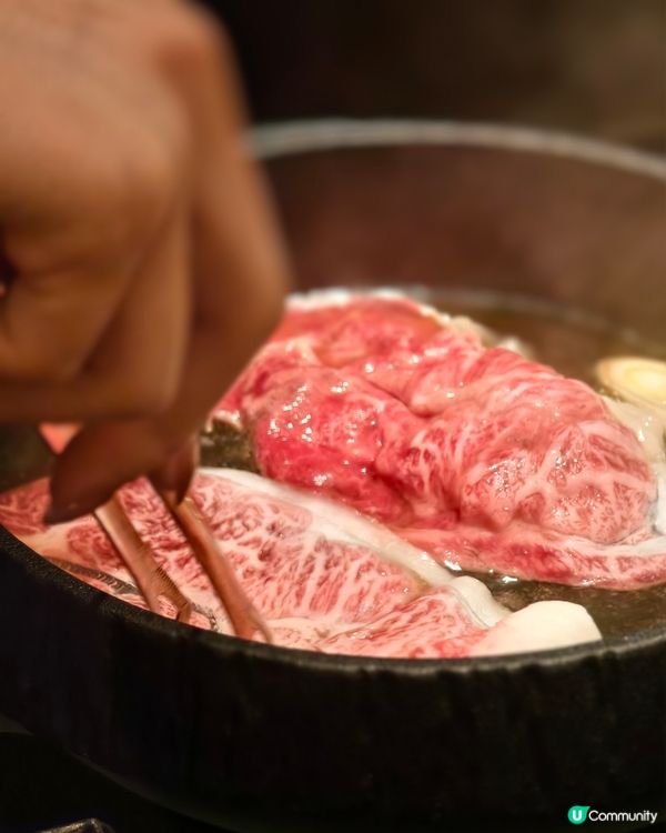 限量日本黑毛和牛牛板腱壽喜燒套餐