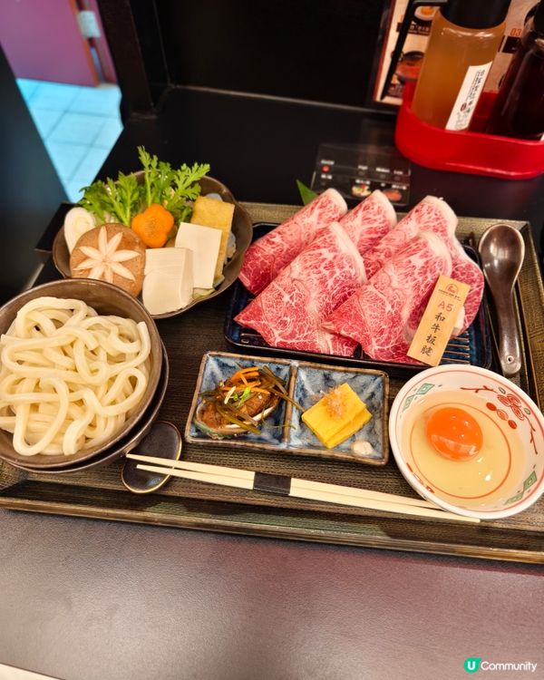 限量日本黑毛和牛牛板腱壽喜燒套餐