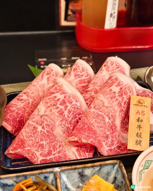 限量日本黑毛和牛牛板腱壽喜燒套餐