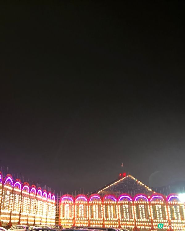 錦田嘉年華晚上氣氛也不錯