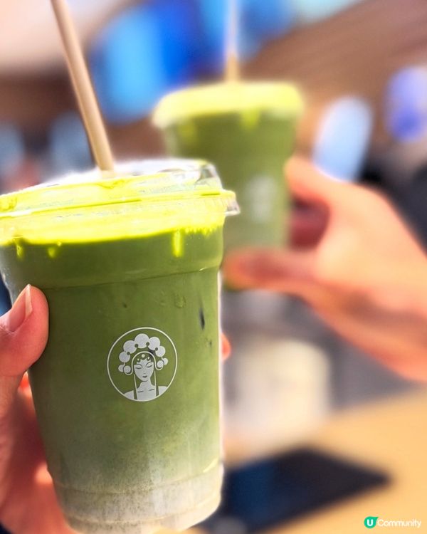 霸王茶姬新品!! Matcha latte｢一抹山月｣🍵🌙