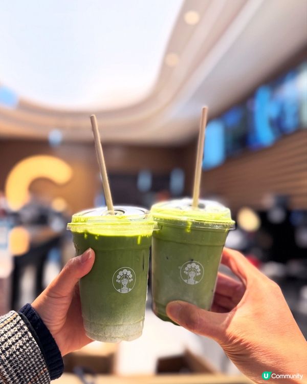 霸王茶姬新品!! Matcha latte｢一抹山月｣🍵🌙