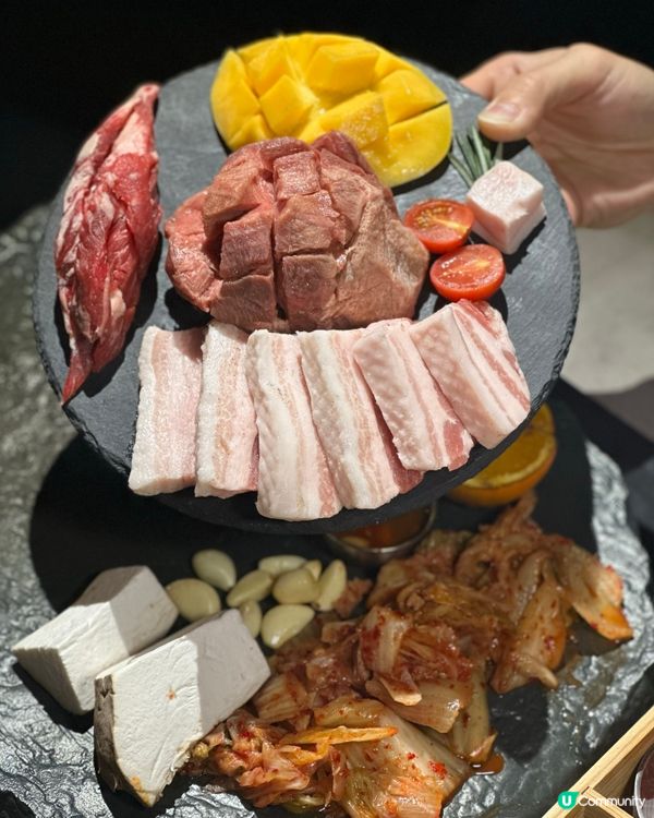 火山石烤肉🌋必食低溫熟成濟州豬🇰🇷