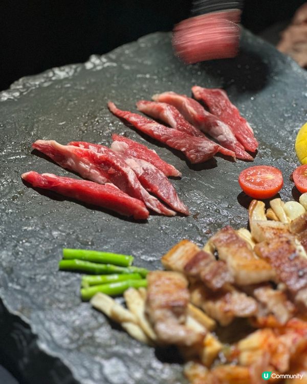 火山石烤肉🌋必食低溫熟成濟州豬🇰🇷